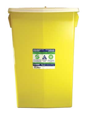 chemo container 18 gallon
