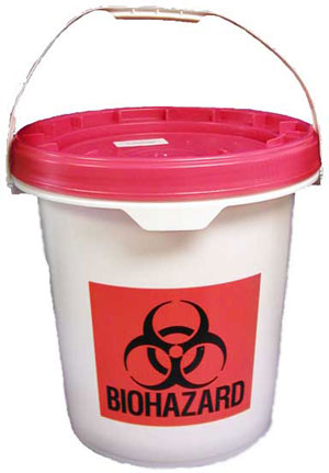 Mail Away Large Sharps Container 5 gallon