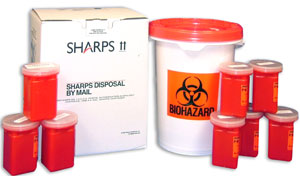 Mail Away Sharps Containers