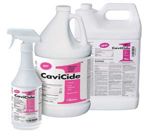 CaviCide1 Liquid Surface Disinfectants with 1 minute kill time