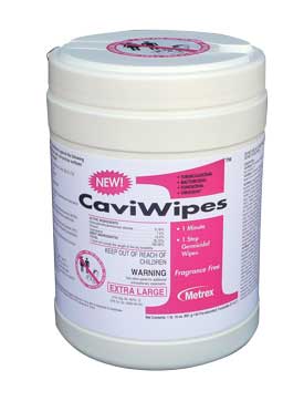 CaviWipes1 hospital grade surface disinfectant wipes with 1 minute kill time