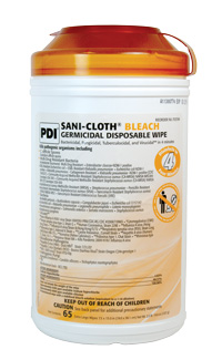 Sani-Cloth Bleach Wipe XL Canister