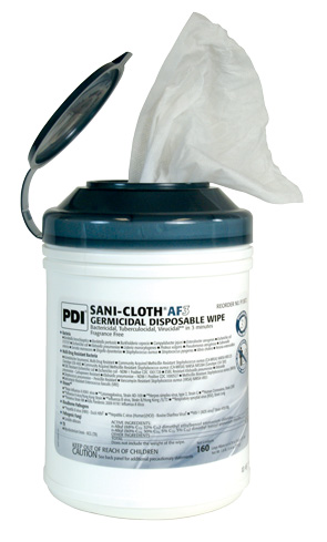 Sani-Cloth AF3 Alcohol Free Surface Disinfectant with 3 Minute Kill Time