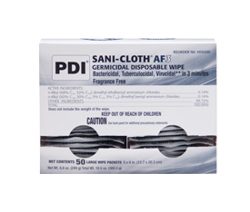 Sani-Cloth AF3 Large Individual Packets are ideal for kits, on the go and EMT/EMS