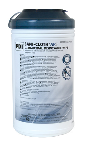 Sani-Cloth XL Canister features XL sized wipes for bigger jobs