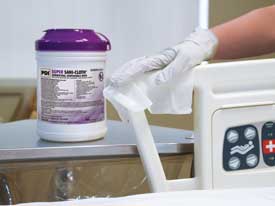 Super Sani-Cloth is Ideal for Medical Equipment