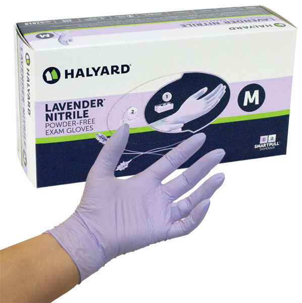 Kimberly Clark Lavender Nitrile Glove