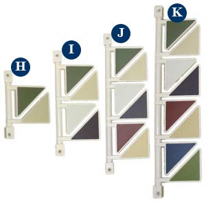 Indicator Flags - Integrated Suites Colors