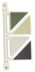 4 Indicator Flag Set Integrated Suite Colors