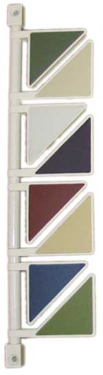 8 Indicator Flag Set Integrated Suite Colors