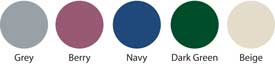 Colors for X Ray Chart Holders