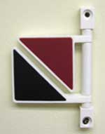 Indicator Flags with Primary Colors