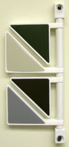 Indicator Flag with Contemporary Colors