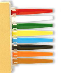 8-Flag Room Status Signal Primary Colors