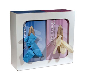 Powder-Coat Double Glove Box Holder
