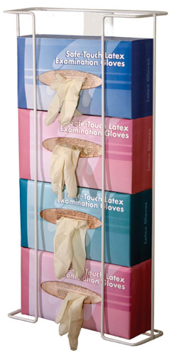 Wire Glove Box Holder Quadruple