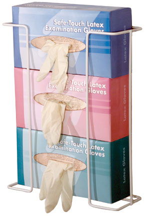 Wire Glove Box Holder Triple