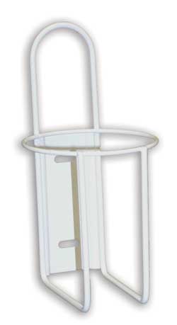 White Metal Wall Bracket for Aterra™ Foaming Antibacterial Hand