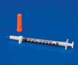Insulin Needles with Safety Devices and Syringes