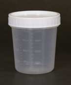 Specimen Cup with White Lid