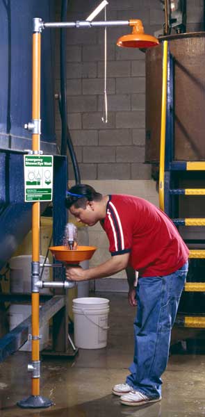 Safety Station in Use