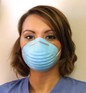 Blue Cone Mask