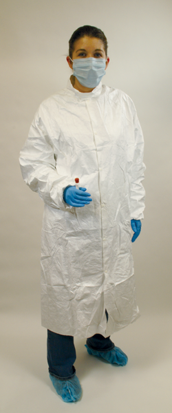 Disposable Sterile Tyvek IsoClean Frock