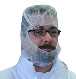 Polypropylene Hood With Elastic Closure