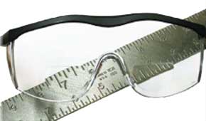 Bifocal Safety Glasses with Ruler