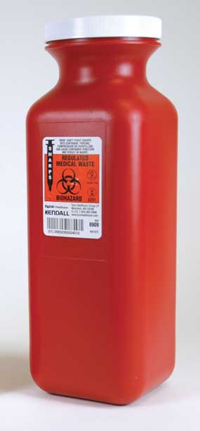 1.5 QT Portable Sharps Container