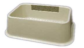 2 Gallon table top holder for sharps container