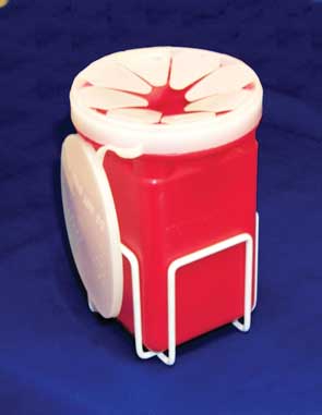 Mail Away Bracket for Sharps Containers