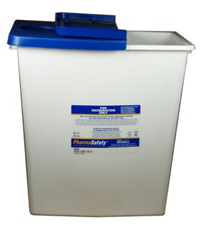 Pharmasafety 12 gallon container