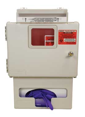 5 quart locking wall mount enclosure system