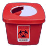 1/2 Gal Red Sharps Container Round