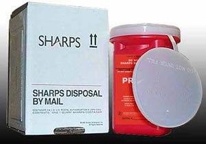 Mail Away Sharps Containers