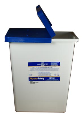 Pharmasafety 8 gallon container