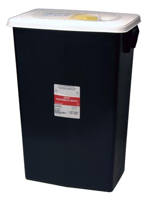 RCRA 18 Gallon Hazardous Waste Container