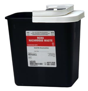 RCRA 2 Gallon Hazardous Waste Container