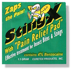 StingX Stops Stinging Fast