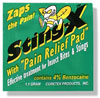 StingX sting relief pads