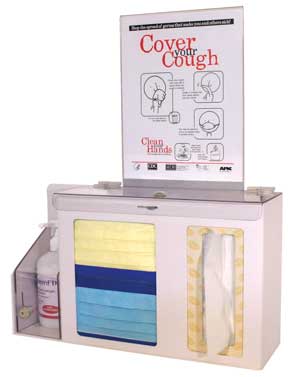 Hygiene Station Delux with Sign