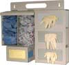 Triple Glove Box Proteciton Organizer wtih Clear Bulk Bins