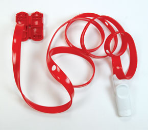 SuperSanipull RTU for patient room nurse call pulls assembled and ready to install