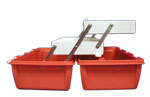 9 Compartment tray box