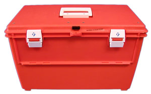 3 Drawer Compartment Orange Box