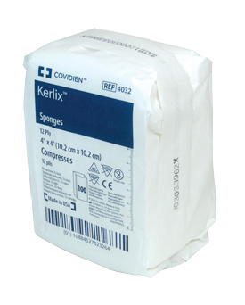 Kerlix Non-Sterile 4"x4" Sponges