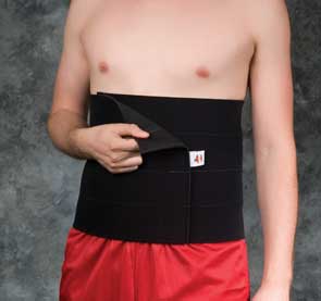 12 inch high abdominal binder