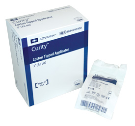 3" Non-Sterile Curity Cotton Tipped Applicators
